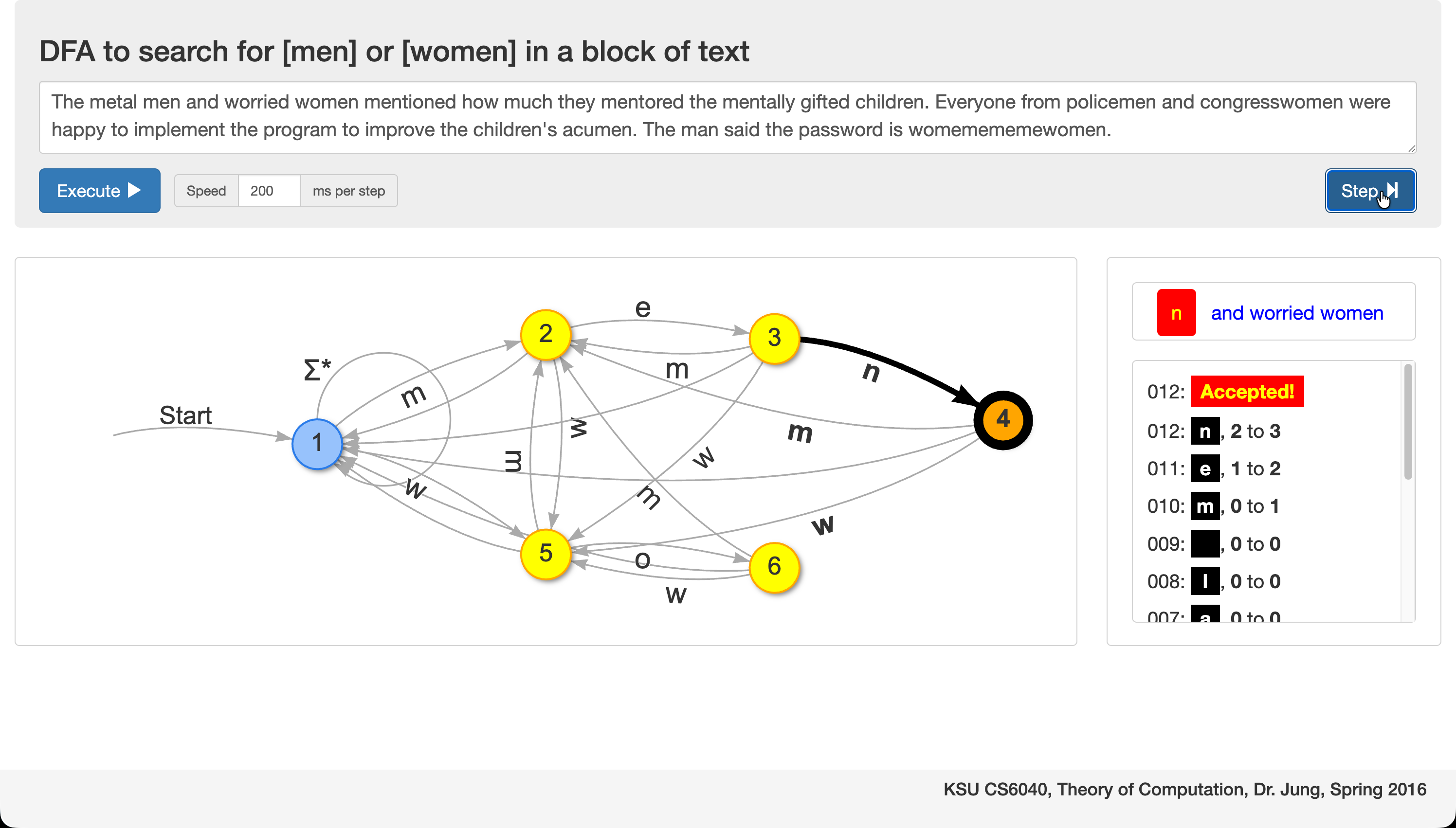 State Machine Pattern | [“KSU SWE 4743 Object-Oriented Design”]